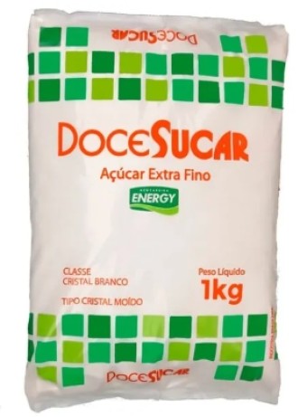 ACUCAR DOCESUCAR EXTRA FINO 1KG