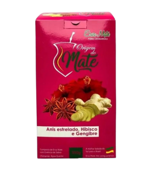 ERVA MATE ORIGEM DO MATE ANIS ESTRELADO HIBISCO 500G