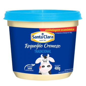REQUEIJAO SANTA CLARA POTE 400G