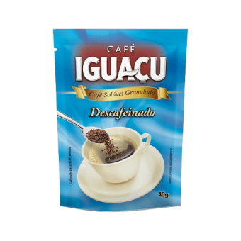 CAFE SOLUVEL IGUACU GRANULADO DESCAFEINADO 40G