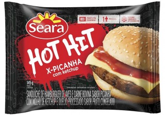 HAMBURGUER HOTHIT SEARA PICANHA 145G