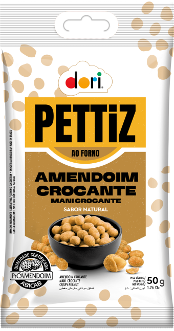 AMENDOIM DORI CROCANTE NATURAL 50G