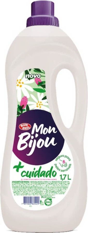 AMACIANTE MONBIJOU BRANCO 1,7L