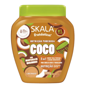 CREME DE CABELO SKALA ÓLEO DE COCO 1KG