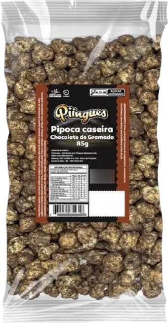 PIPOCA PIINGUES CHOCOLATE DE GRAMADO 85G