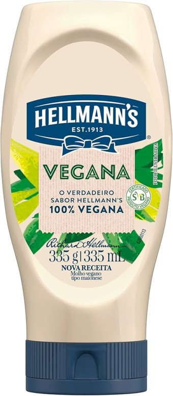 MAIONESE HELLMANNS VEGANA 335G