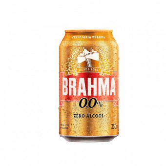 CERVEJA BRAHMA CHOPP ZERO LATA
