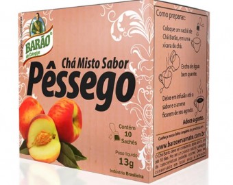 CHA BARAO PESSEGO 13g
