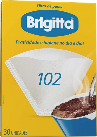 FILTRO PAPEL P/CAFE BRIGITTA 102
