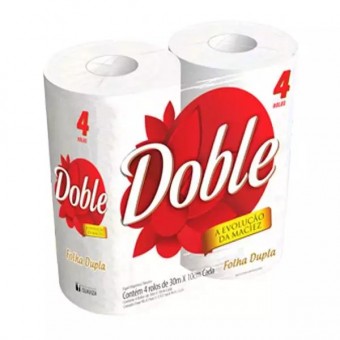 PAPEL HIGIENICO DOBLE 30MT C/4
