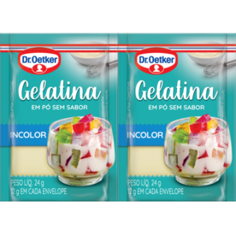 GELATINA EM PÓ SEM SABOR DR.OETKER 24G
