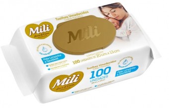 TOALHINHA UMEDECIDA MILI LOVECARE C/100
