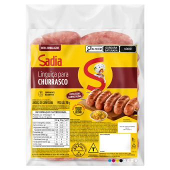 LINGUICA SUINA CONG PT 0,700KG SADIA