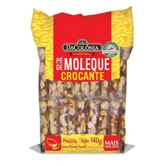 PÉ DE MOLEQUE CROCANTE DA COLONIA 140G