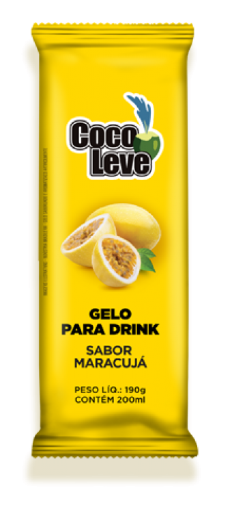 GELO SABORIZADO BEATS MARACUJA COCO LEVE