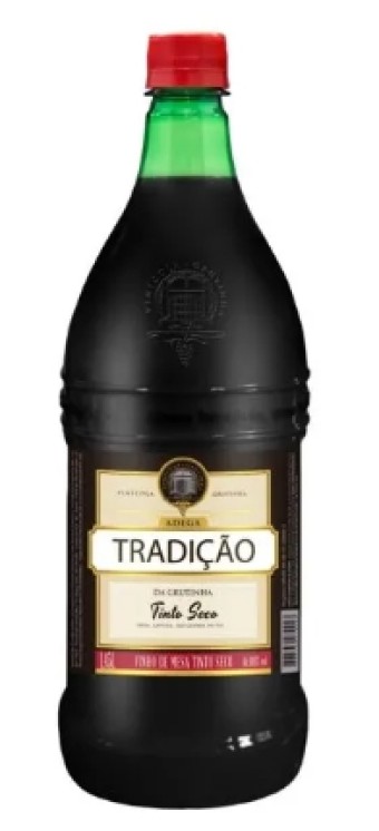 VINHO TRADICAO TINTO SECO 1,45L