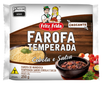 FAROFA CEBOLA/SALSA FRITZ E FRIDA 250G