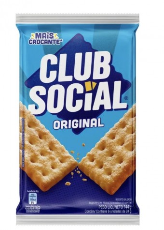 BISCOITO CLUB SOCIAL 144G