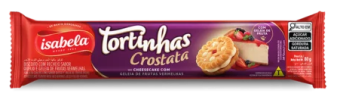 BISCOITO TORTINHAS CROSTATA FRUTAS VERMELHAS