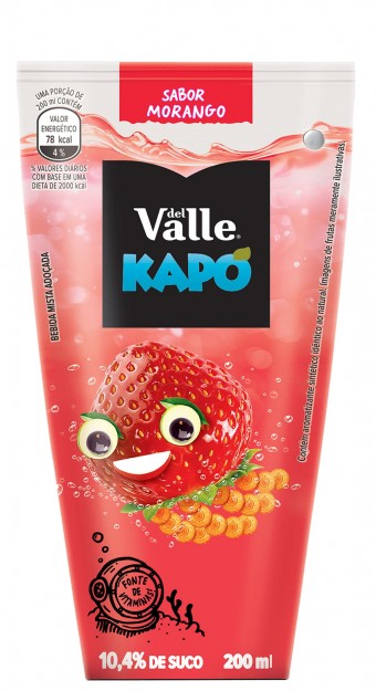 SUCO KAPO MORANGO 200ML