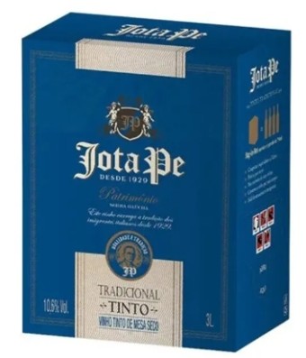 VINHO JOTA PE TINTO SECO TRADICIONAL 3L