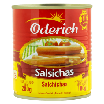 SALSICHA ODERICH LATA 180G