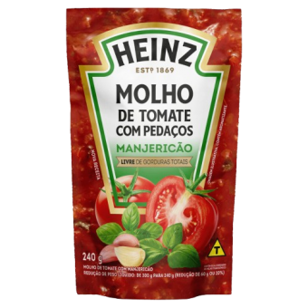 MOLHO HEINZ MANJERICAO SACHE 240G