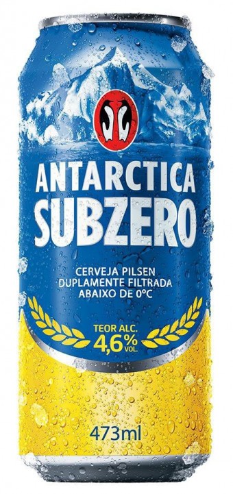 CERVEJA ANTARCTICA SUBZERO 473ML
