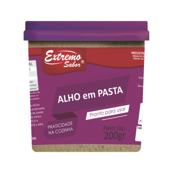 ALHO EM PASTA EXTREMO SABOR 200G