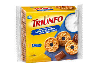 BISCOITO TRIUNFO AMANTEIGADO GOTAS DE CHOCOLATE 248G