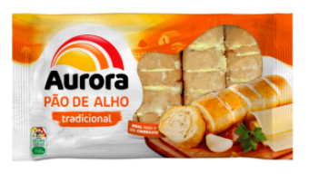 PAO DE ALHO AURORA 340G