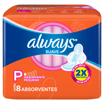 ABS ALWAYS BASICO C/ABAS SUAVE P C/8