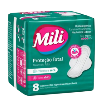 ABSORV MILI P.TOTAL SECA C/ABAS C/8