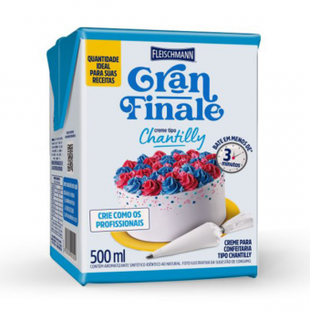 CREME TIPO CHANTILLY FLEISCHMANN 500ML