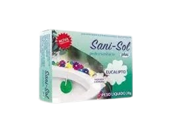 PEDRA SANITÁRIA SANI-SOL EUCALIPTO 20G