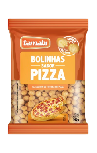 BOLINHAS TEMABI DE PIZZA 160G