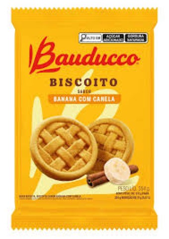 BISCOITO BANANA C/CANELA BAUDUCCO 354G