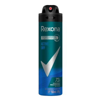 DESODORANTE AEROSOL REXONA MEN ACTIVE DRY 150ML