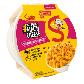 MAC'N CHEESE BACON CONG 300G