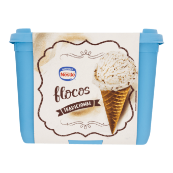 SORVETE NESTLÉ FLOCOS 1,5L