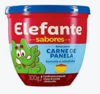 EXTRATO TOMATE ELEFANTE CARNE PANELA 300G