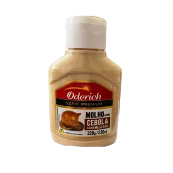 MOLHO CEBOLA CARAMELIZADA BISNAGA ODERICH PREMIUM 220G