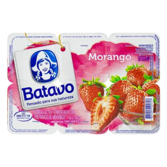 BEBIDA LACTEA BATAVO MORANGO 540G