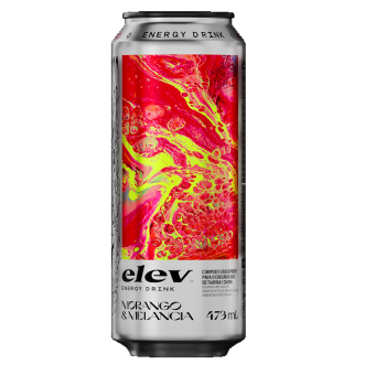 ELEV ENERGETICO MORANGO E MELANCIA 473ML