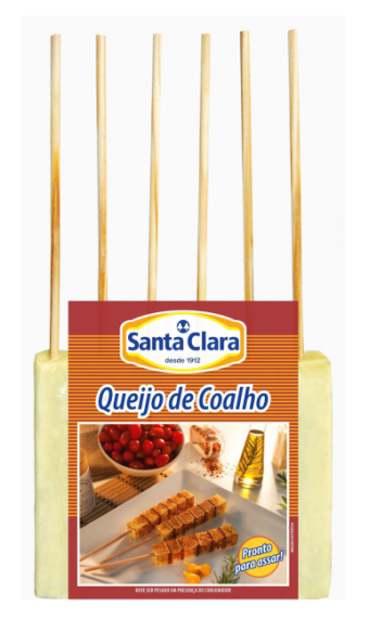 QUEIJO DE COALHO P/ CHURRASCO SANTA CLARA KG