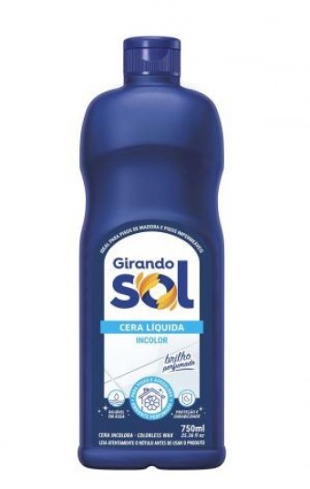 CERA LIQUIDA GIRANDO SOL INCOLOR 750ML