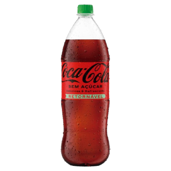 REFRIGERANTE COCA ZERO RETORNÁVEL 2L