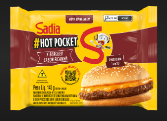 HOT POCKET X PICANHA PARA MICROONDAS SADIA