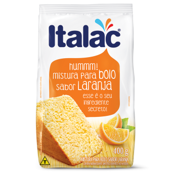 MISTURA DE BOLO ITALAC LARANJA 400G