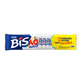 BISÃO LACTA BRANCO 201,6G